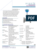 ALIA AVF 7000 Data Sheet