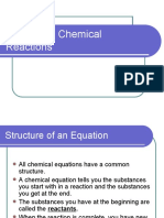 Describing Chemical Reactions