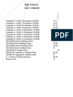 English Curriculum Outline Final Draft 2014-2015