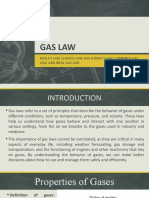 Gas Law: Boyle'S Law, Charles Law, Gay-Lussac'S Law. Combined Gas Law, and Ideal Gas Law