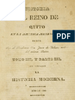 Historia Del Reino de Quito en La América Meridional - Vol.3