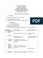 Agriculture Lesson Plan