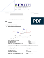 ECE-EX2 LAB03 Operational Amplifier