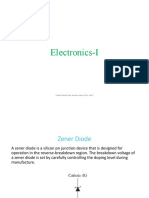 Electronics-I: SUBRATA BHOWMIK, Lecturer, Dept. of EEE, NSTU