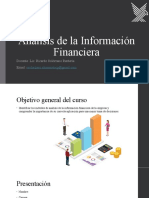 Análisis de La Información Financiera Sem 9