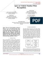 A Review Paper On Vehicle Number Plate Recognition IJERTV8IS040246