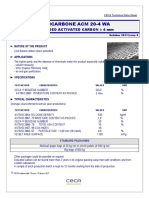 Acticarbone Acm 20-4 Wa: Extruded Activated Carbon 4 MM