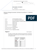 Revisar Entrega de Examen: Semana 8 Sumativa 4.1: Solemne 2 Parte 1