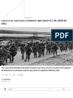 Guerra de Malvinas Resumen - Qué Pasó El 2 de Abril de 1982