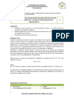 Determinación de Masas Moleculares de Solutos No Volatiles (Iónicos Y No Iónicos) Por Descenso Crioscópico