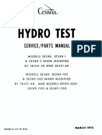 Hydro Test: Cessna