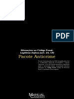 Pacote Anticrime - Código Penal