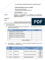 Informe Ratificacion y Seleccion de Pec - Pronoei