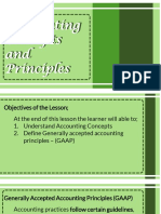 Accounting Concepts and Principles