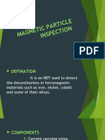 Magnetic Particle Inspection