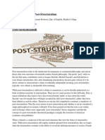 144756english Study - Materials - On - Post Structuralismsem 6 DSE 3 18 04 2020y