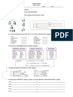 English Handout - Remote Students