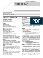 Calage Distribution Methode 87