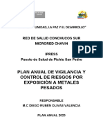 Metales Pesados Pichiu 2023