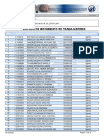 Listado Movimientos Trabajador IVSS