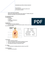 Semi-Detailed Lesson Plan in Science 10 (3rdQ)