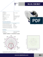 ML-DL-12W-BB-P: Downlight