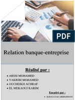 Relation Banque-Entreprise: Réalisé Par