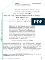 Using Stable Isotope Techniques in Nutrition Assessments and Tracking of Global Targets Post 2015