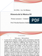 Historia de La Música III