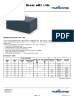 Multipurpose Boxes With Lids