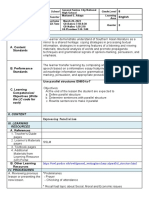 I. Objectives: A. Content Standards