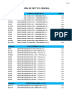 Lista de Precios General: Codigo Capacitadores 450 V Precio