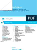 PG&E EV Fleet Program: Summary of Zero Emission Vehicles and Equipment For Distribution and Delivery Fleets