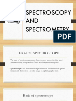 Topic 2a - Spectroscopy and Spectrometer