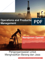 Operations and Production Management