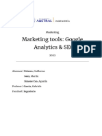 Marketing Google Analytics SEO