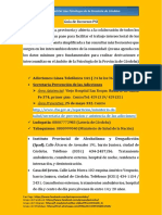 Guia de Recursos Comunidad On Line Psicólogos de La Provincia de Córdoba Junio 2018