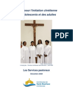 Guide Pour L'initiation Chrétienne Des Adolescents Et Des Adultes