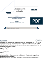 Microeconomía Aplicada: Unidad 2 Introducción Al Equilibrio Parcial Y Equilibrio General