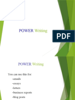 Power: Writing