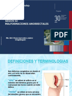 Malformaciones Anorrectales