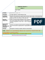 1º Scientific Project #4 1ro