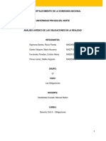 Examen Final - Derecho de Obligaciones - Flores Juarez Mallku Augusto