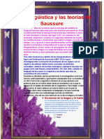 La Lingüística y Las Teorías de Saussure