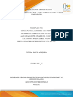 Trabajo Colaborativo. Fase 4. Implementación de La Idea de Negocio Con Todos Sus Componentes.