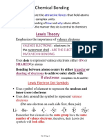 Chapter 10: Chemical Bonding: Lewis Theory