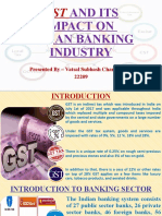 Impact of GST On Banks and NBFCs