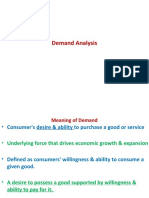 Unit 2.1 Demand Analysis