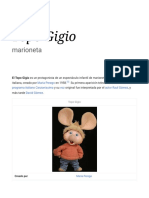 Topo Gigio: Marioneta