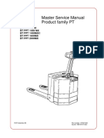 Master Service Manual Product Family PT: BT PPT 1400C BT PPT 1400 MX BT PPT 1400Mxc BT PPT 1600Mx BT PPT 2000Mx